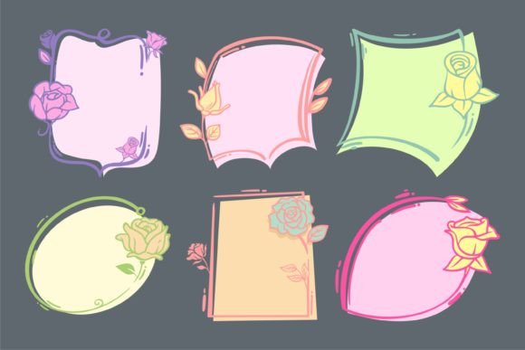 Beautiful Floral Frame: A Smart Graphics and Illustrations Asset for Sellers
