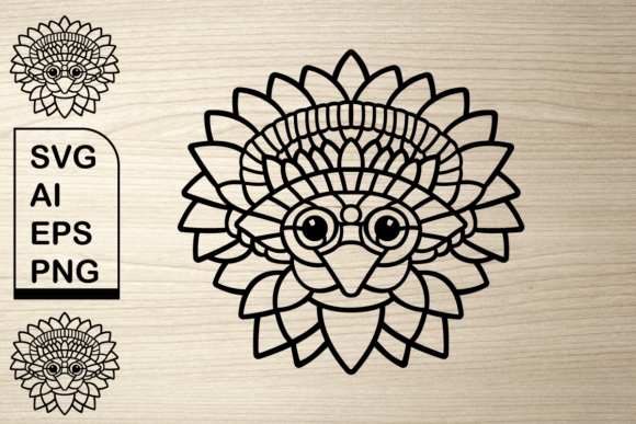 Floral Bird Outline L: Premium Graphics for Modern Illustrations