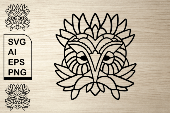 Floral Bird Outline M: A Practical Review for Graphics and Illustrations