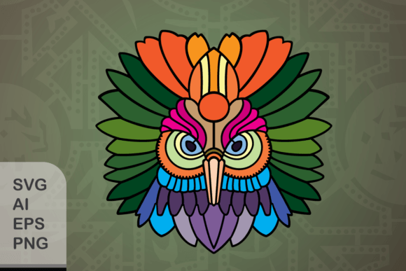 Funny Floral Bird D Graphics and Illustrations Review