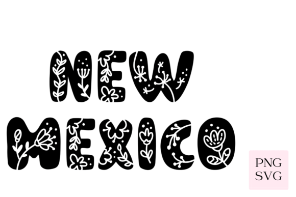 New Mexico Floral PNG SVG Review