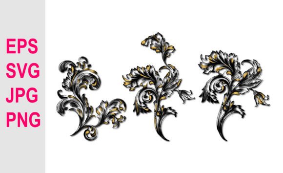 Ornamental Floral Illustration Svg: A Designer's Review of Graphics and Illustrations