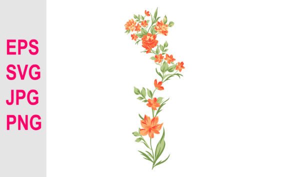 Ornamental Floral SVG: Premium Graphics for Editorial Illustrations