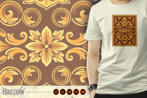 Vintage Ornate Border Engraved Floral: A Graphics Review for Sellers